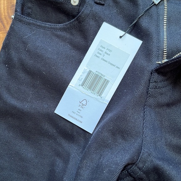 Thakoon | Classic Cropped Jean - Black - Picture 6 of 9